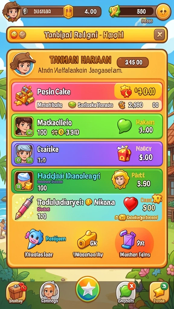 artis777 - Fitur multiplayer untuk bermain bersama teman.