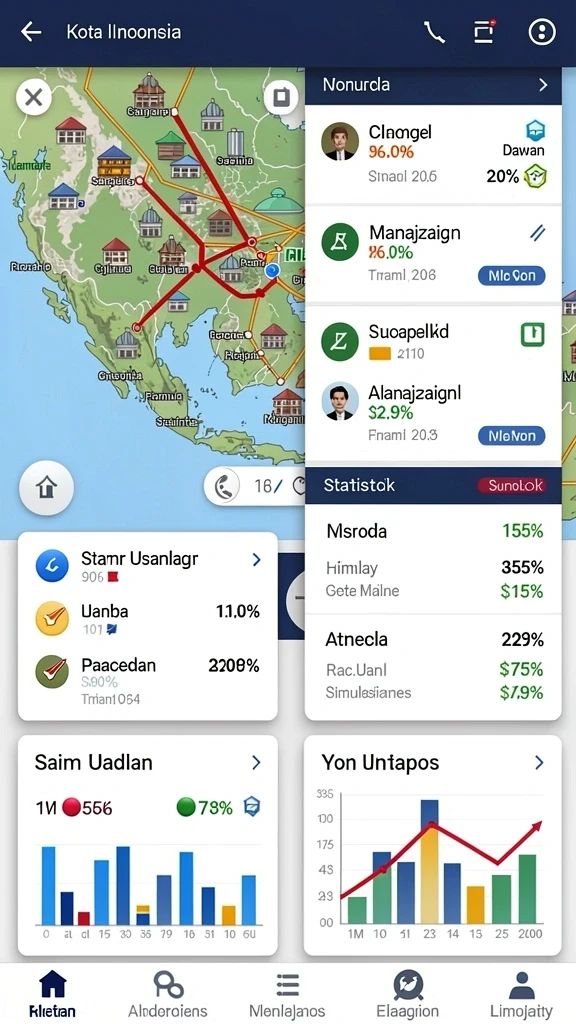ds99 - Ilustrasi menunjukkan pemandangan indah dalam salah satu level permainan.