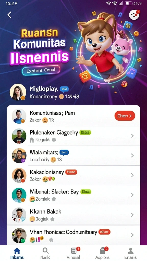 jpterus66 - Screenshot yang menunjukkan antarmuka utama game.