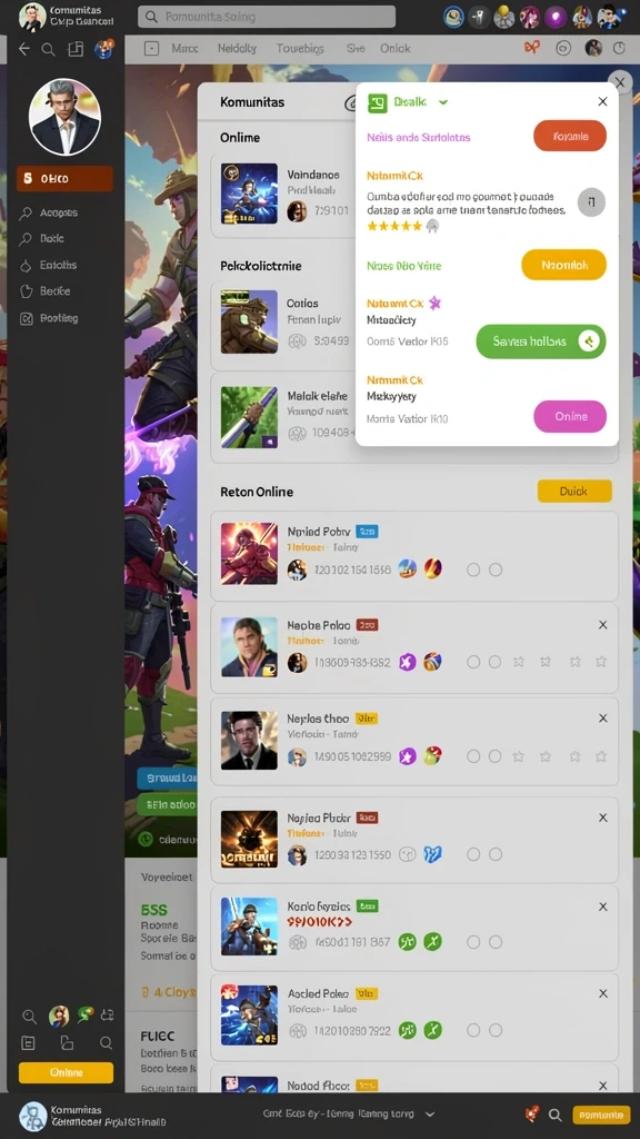 klubimpian - Mode multiplayer yang memungkinkan tantangan dengan pemain lain.
