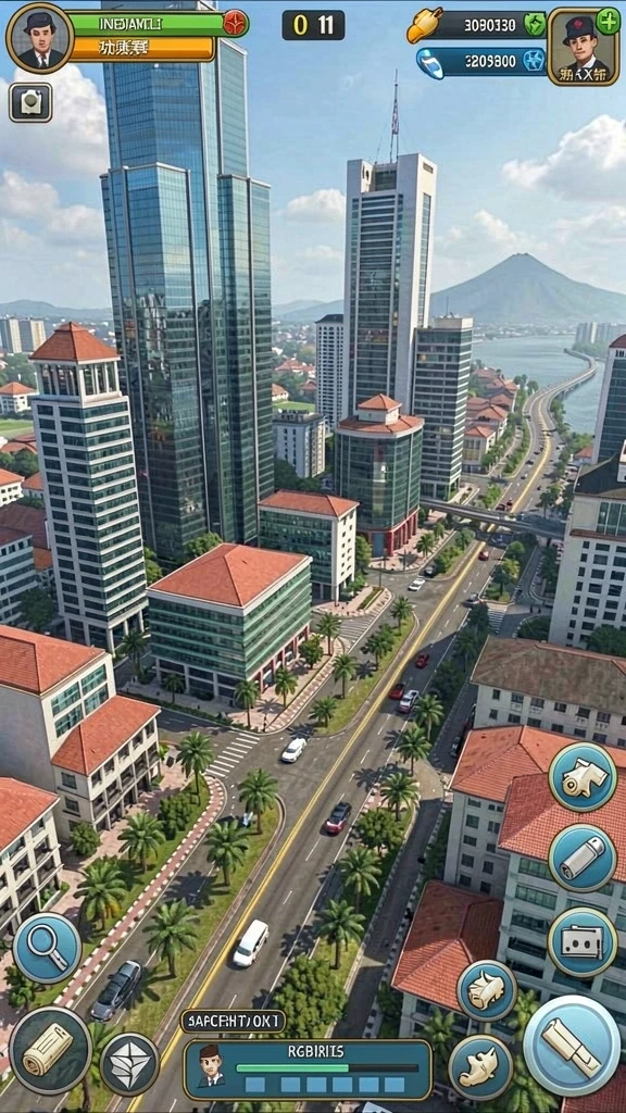 rp6789 - Gambar menunjukkan karakter utama dalam aksi penuh warna.